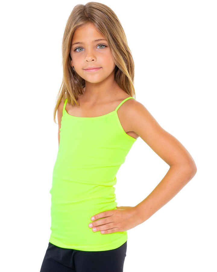 Girl's (7-10) Solid Full Cami