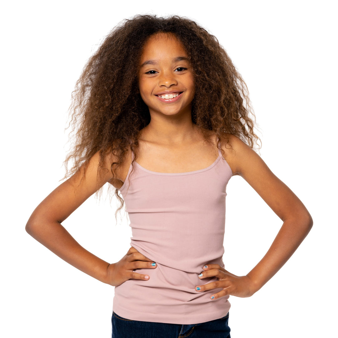 Girl's (10-14) Solid Full Cami