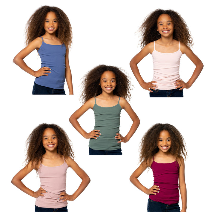 Girl's (7-10) Solid Full Cami
