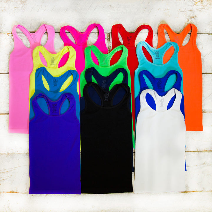 Junior's Racer Back Tank Top