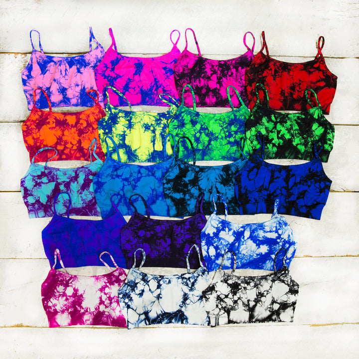 Girl's (8-14) Tie Dye Bandeau Bra Cami